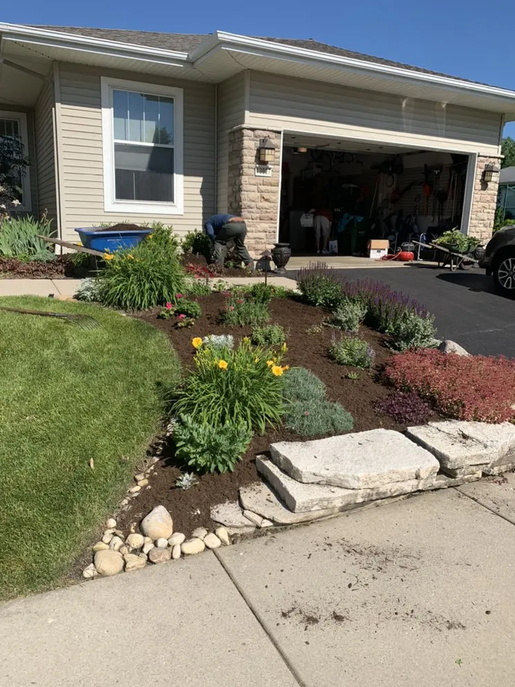 Top-rated landscape design for beautiful yards in Harvard, IL by J & J Escobar Landscaping