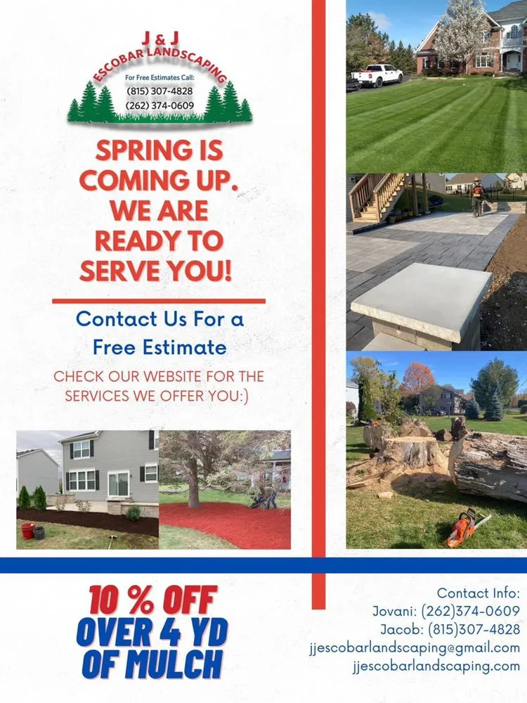 Trusted landscape installation experts serving Harvard, IL - J & J Escobar Landscaping