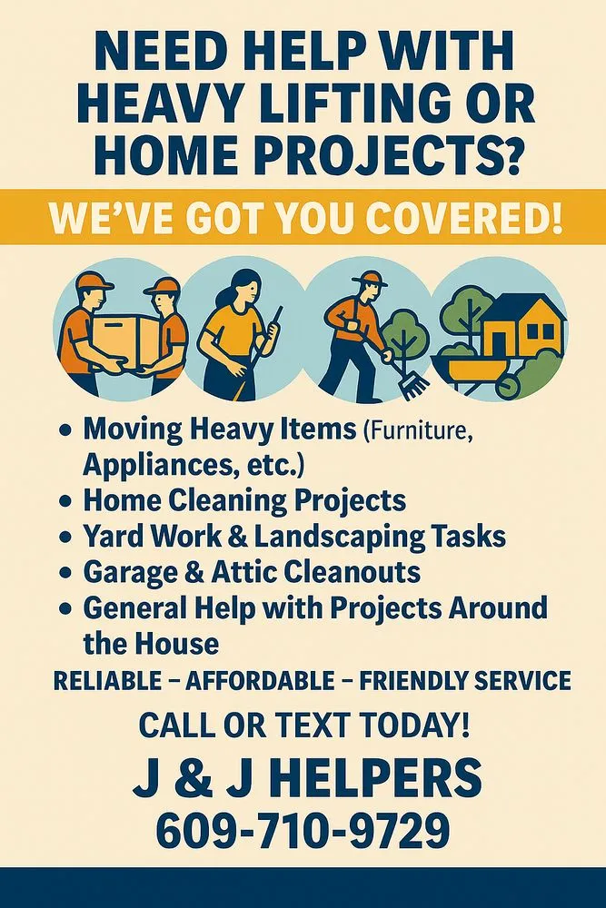 Professional landscape installation in Florence, NJ - J & J Helpers