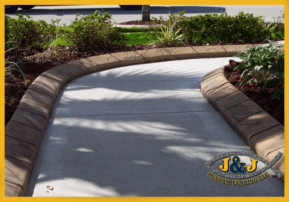 Expert landscape installation with custom design across Buckhannon, WV - J & J Kustom Curbing