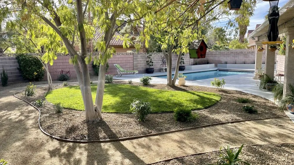 Custom yard maintenance for homes across Las Vegas, NV - J & J Landscape