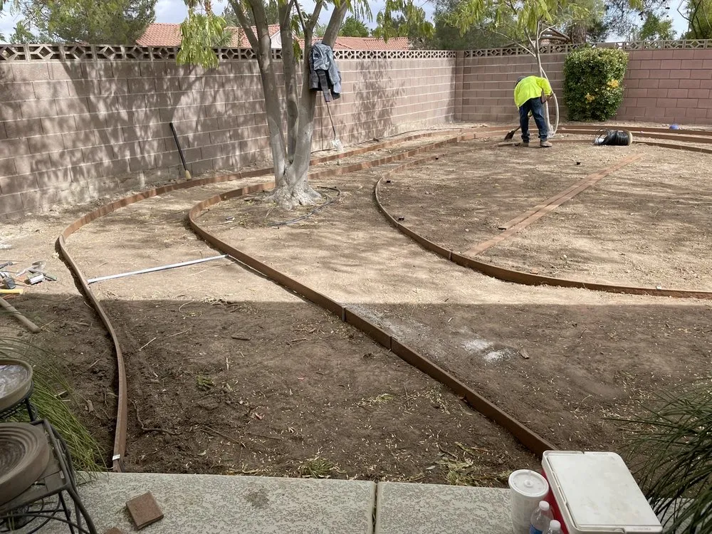 Expert yard maintenance in Las Vegas, NV by J & J Landscape
