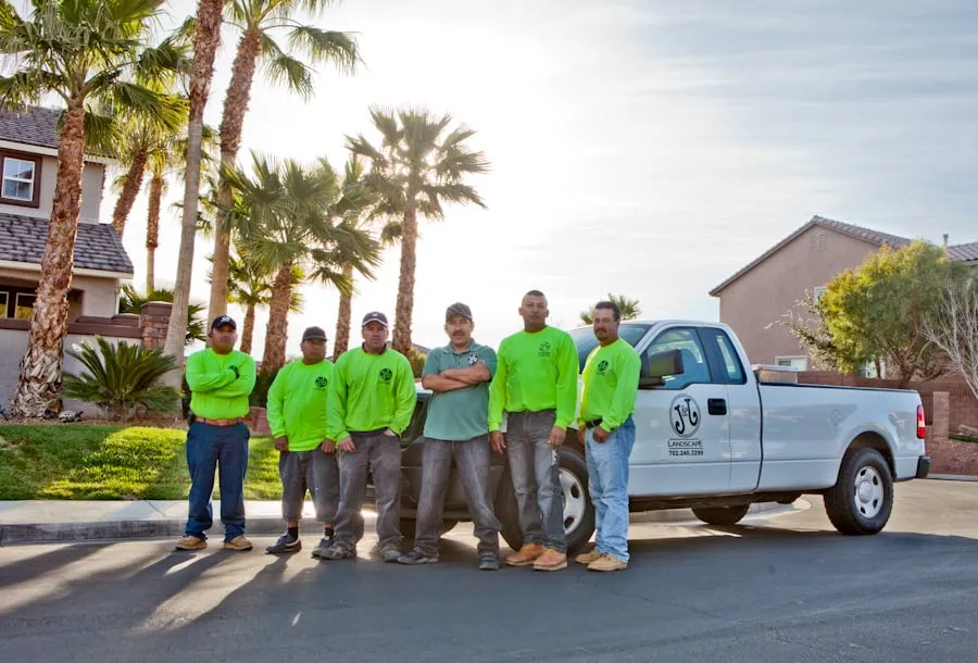Local yard cleanup service for homes across Las Vegas, NV - J & J Landscape