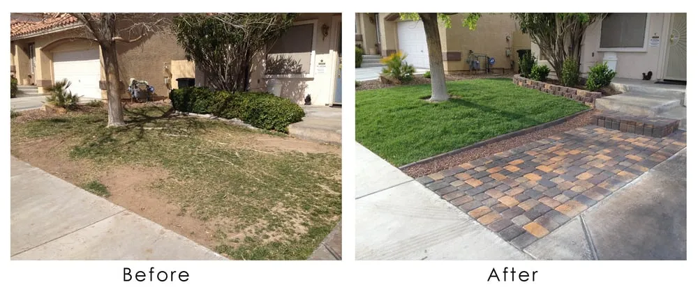 Professional garden landscaping in Las Vegas, NV - J & J Landscape