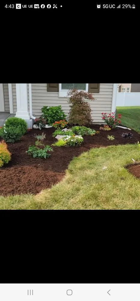 Custom garden landscaping in Bartlett, IL - J & J Landscaping