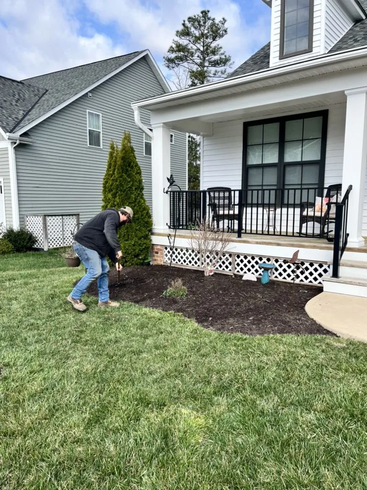 Top-rated landscape design for homes in Chesterfield, VA by J & J Landscaping