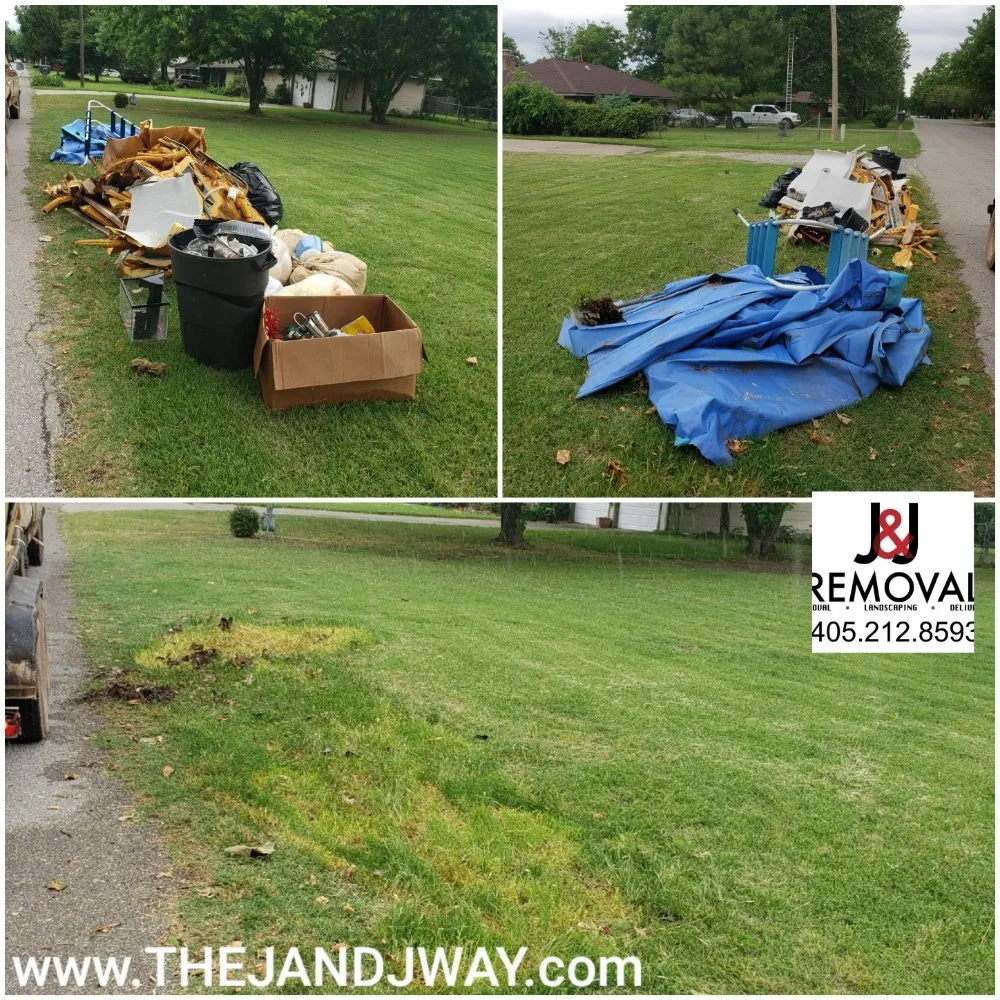 Top-rated yard cleanup service for outdoor upgrades in Tuttle, OK by J & J Removal Services