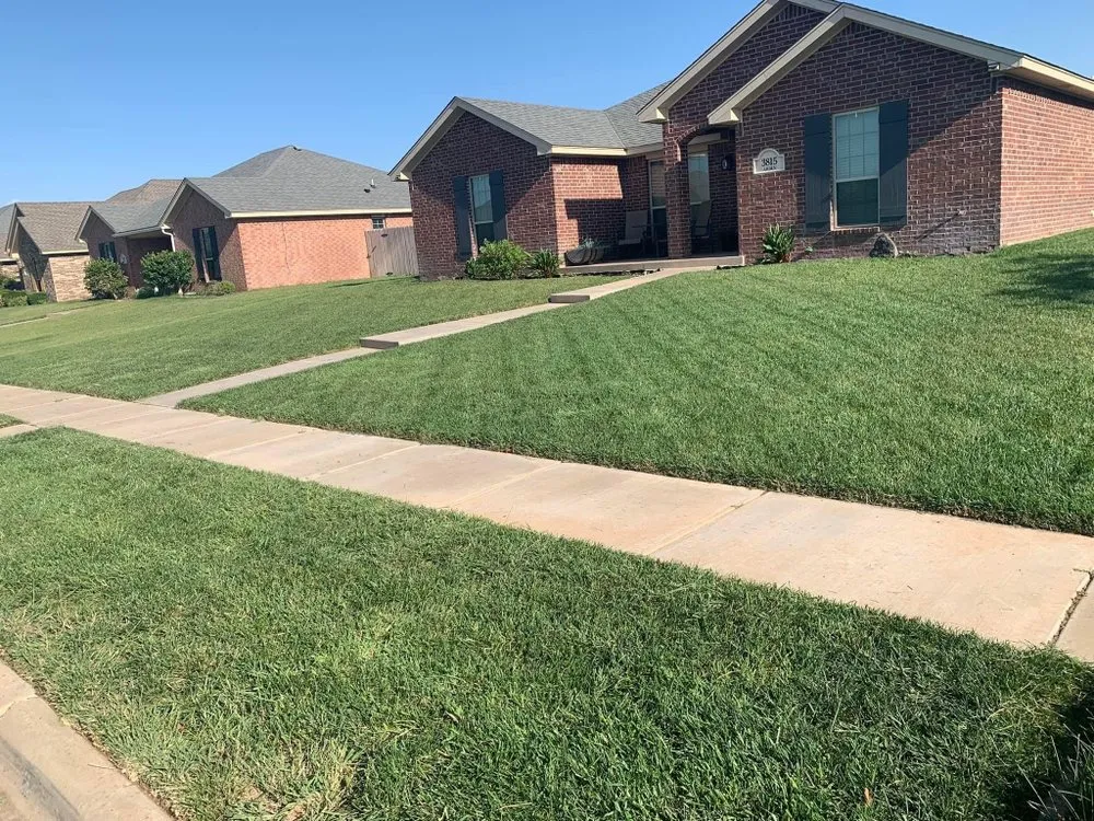 Local landscape installation in Lawton, OK - J & Jays Lawns