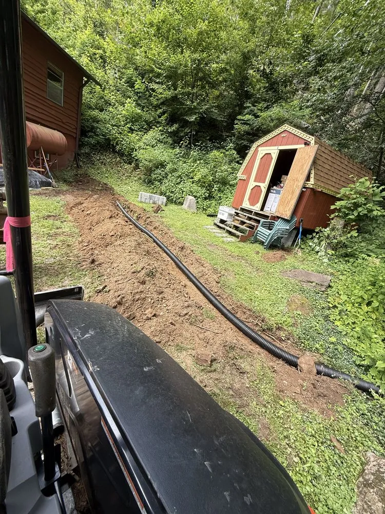 Affordable landscape installation in Weaverville, NC - J & K Excavation