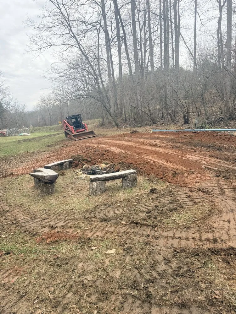 Trusted landscape installation for beautiful yards in Weaverville, NC by J & K Excavation