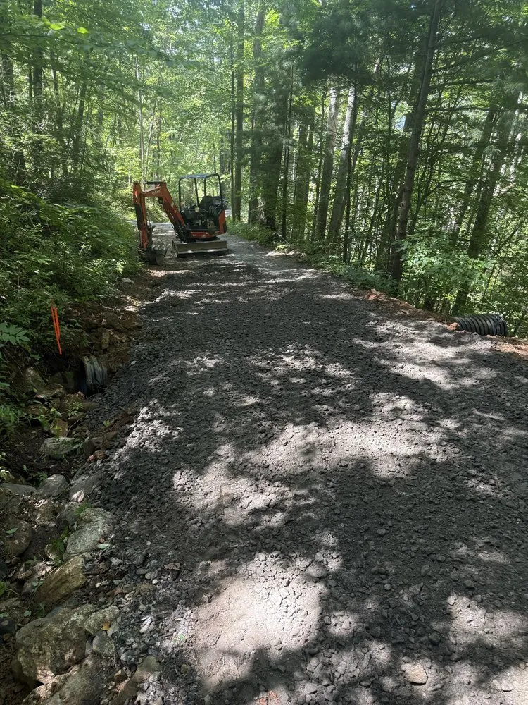 Expert yard cleanup service for homes across Weaverville, NC - J & K Excavation