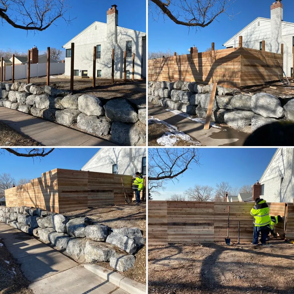 Top-rated lawn mowing service for residential properties in Salt Lake City, UT by J & K Fencing and Landscaping