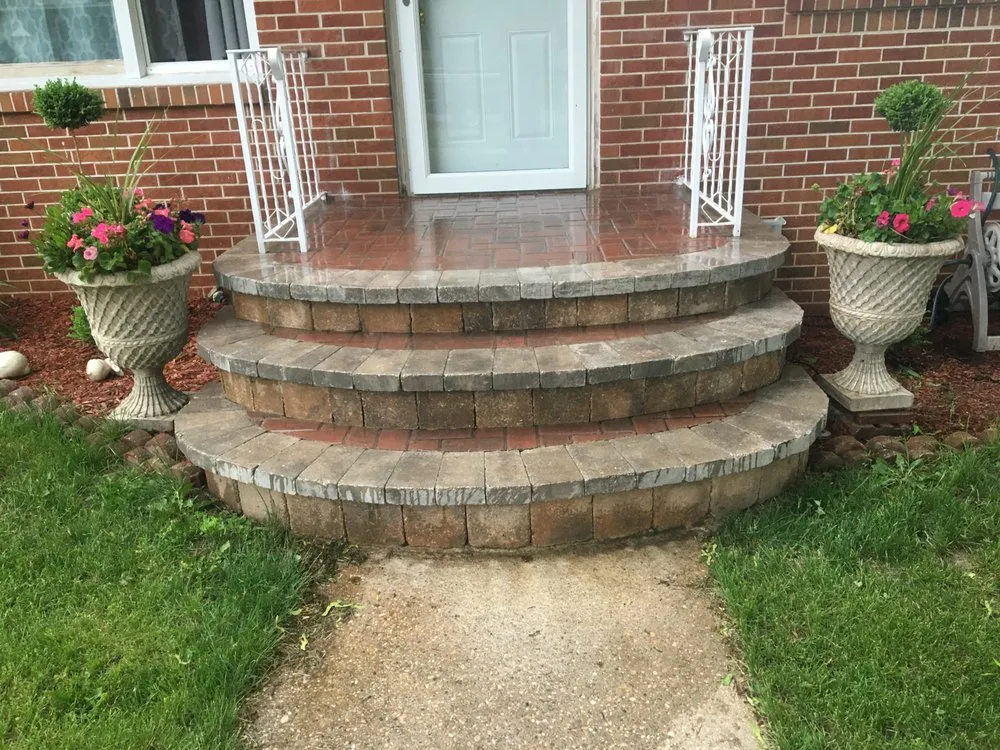 Affordable landscape installation with custom design in Sharon, WI by J & L 4 Seasons