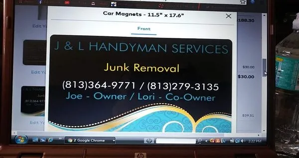 J & L Handyman Services Logo