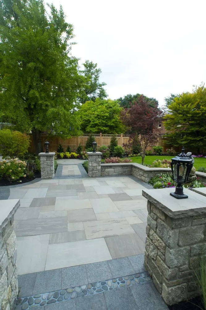Professional landscaping services for residential properties in Alden, NY by J & L Premier Landscape