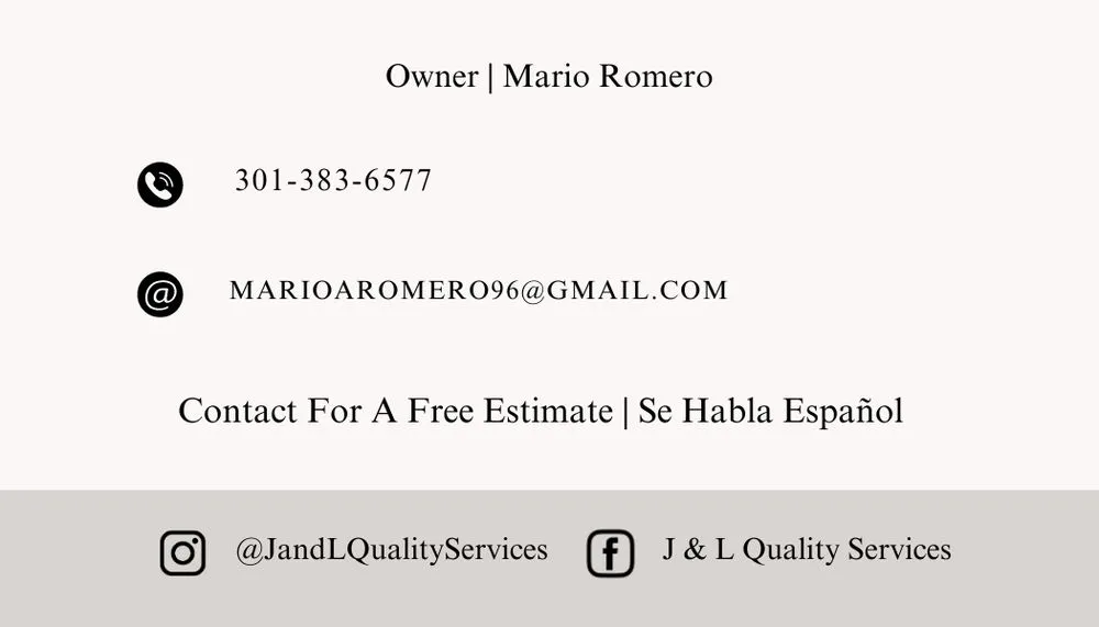 Professional yard maintenance near you in Baltimore, MD by J & L Quality Services