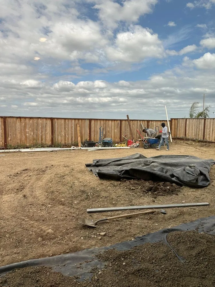 Custom garden landscaping for beautiful yards in Tracy, CA by J & M Greenview