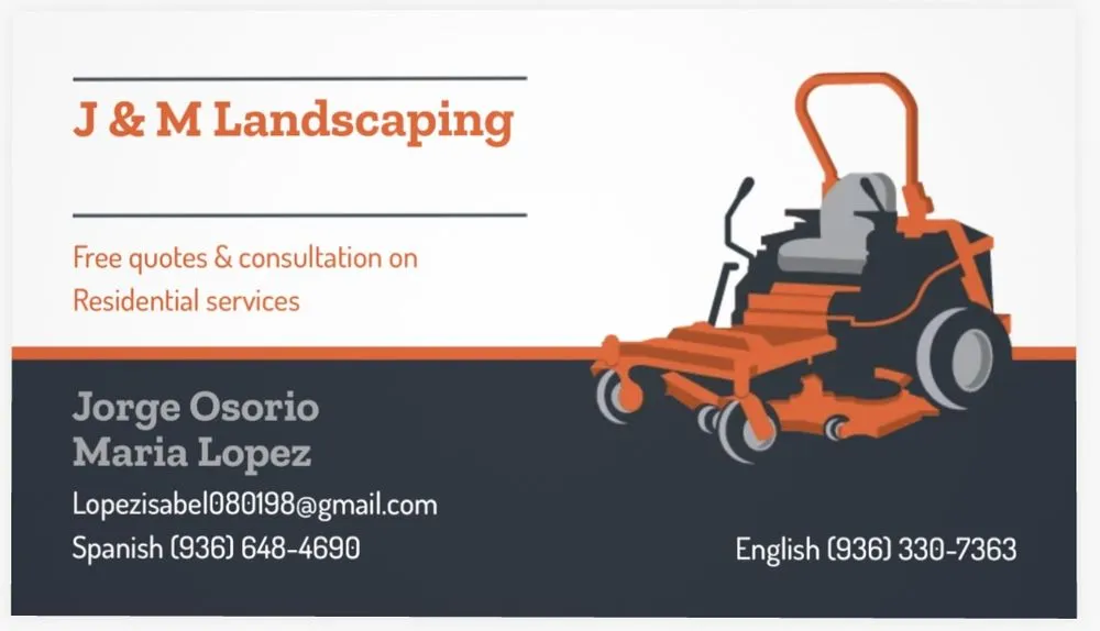Expert landscaping services in Conroe, TX by J & M Landscaping