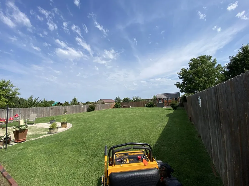 Local lawn care service in Oklahoma City, OK by J & M Landscaping