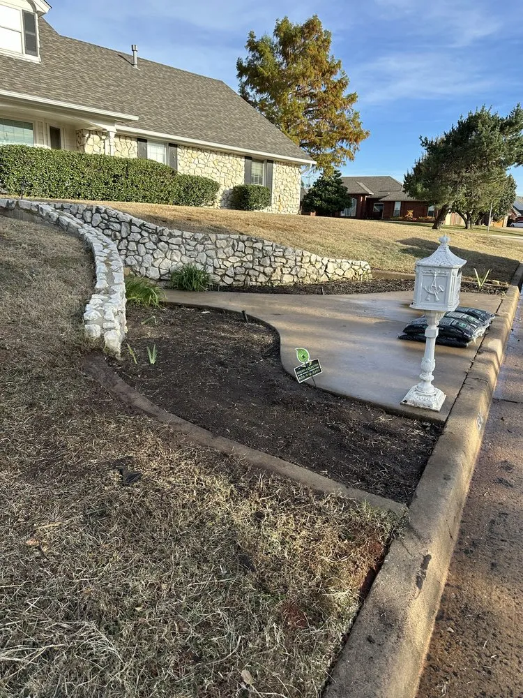 Local yard cleanup service with custom design in Oklahoma City, OK by J & M Landscaping