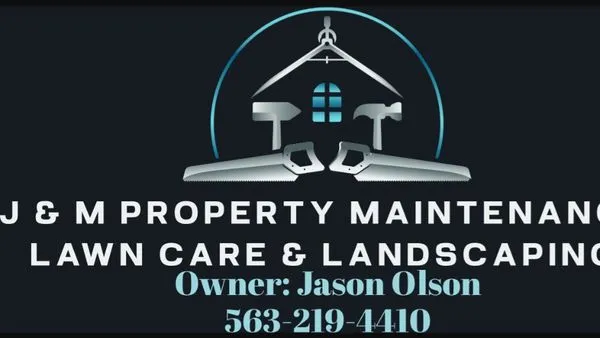 J & M Property Maintenance Logo