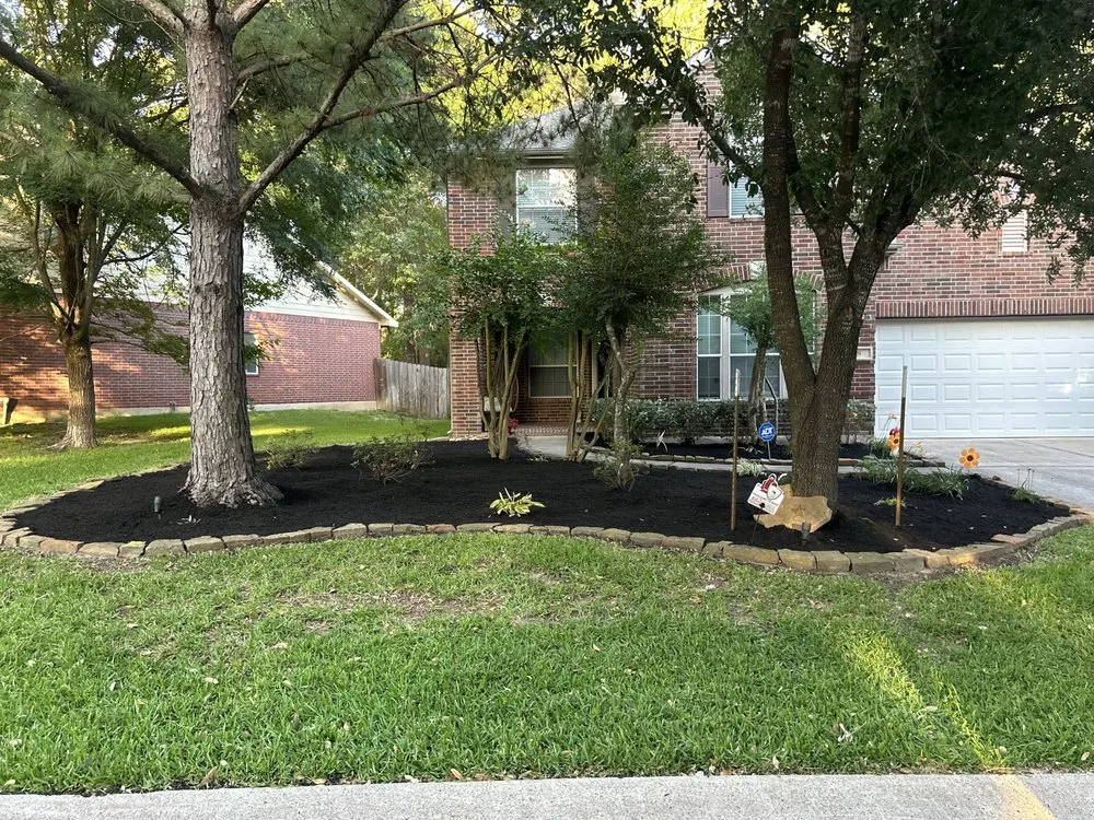 Expert outdoor landscaping in Conroe, TX by J & N Landscaping and Remodeling Services
