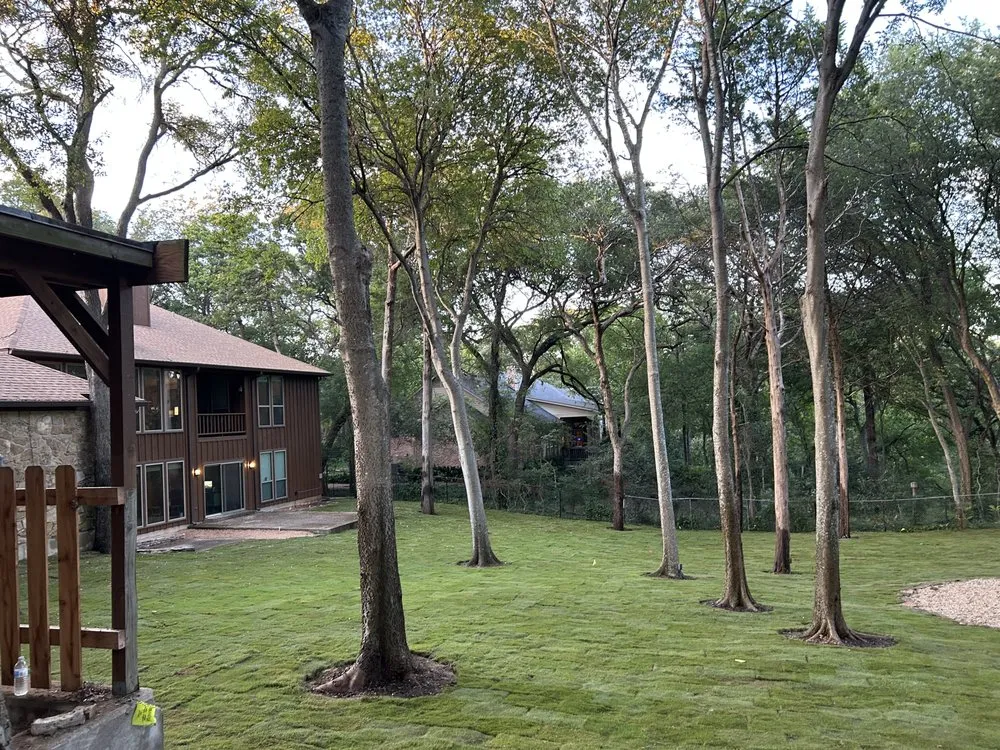 Custom lawn mowing service with custom design in Waco, TX by J & N Landscaping