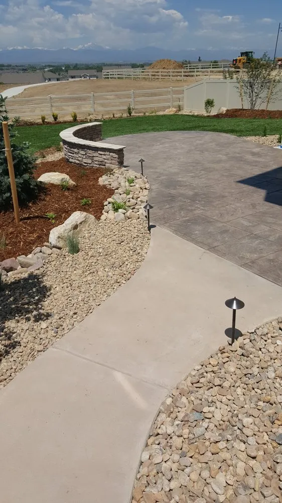 Local landscape installation in Berthoud, CO by J & P Landscaping
