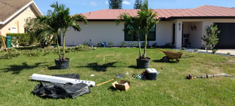 Reliable garden landscaping experts serving Cape Coral, FL - J & R Lawn Care Specialists