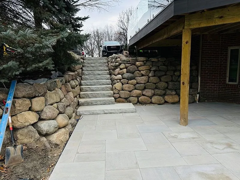 Trusted outdoor landscaping with custom design across Novi, MI - J & S Hardscape