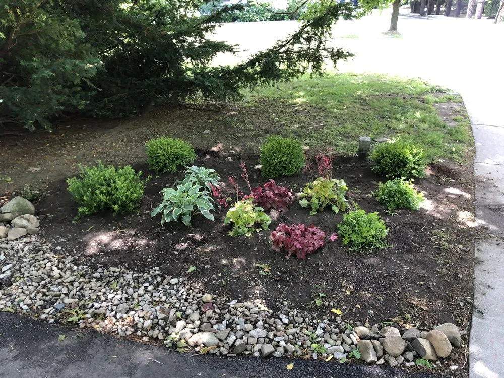 Affordable garden landscaping for residential properties in Brookline, MA by J & S Home Landscaping