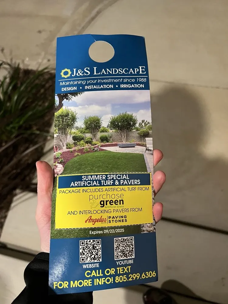 Affordable landscape installation in Oxnard, CA by J & S Landscape