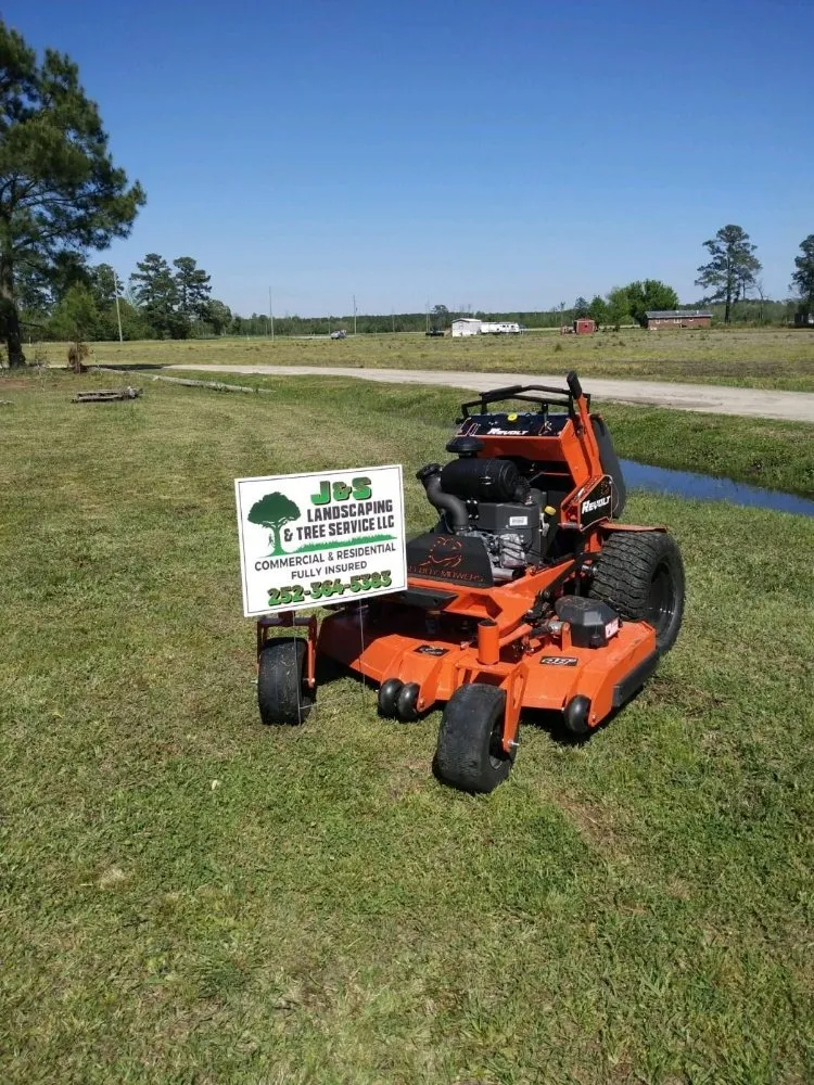Trusted outdoor landscaping in Stokes, NC by J & S Landscaping and Tree Service