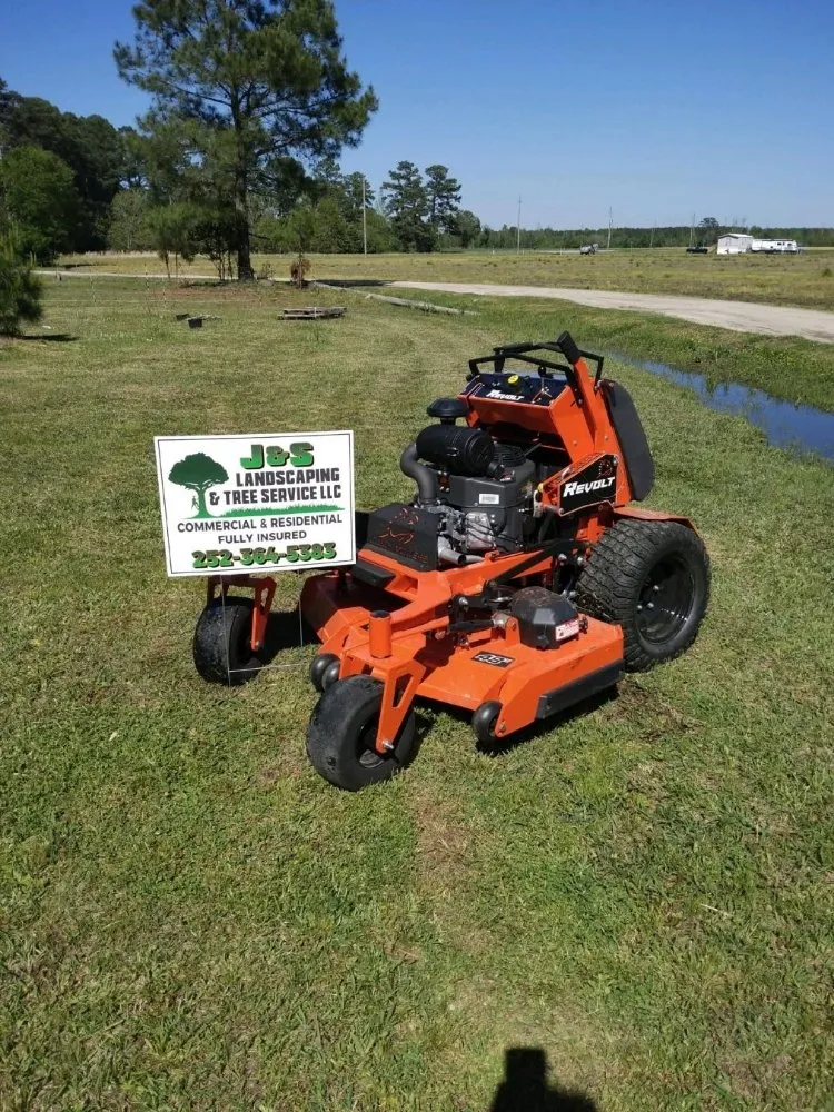 Affordable lawn mowing service near you across Stokes, NC - J & S Landscaping and Tree Service