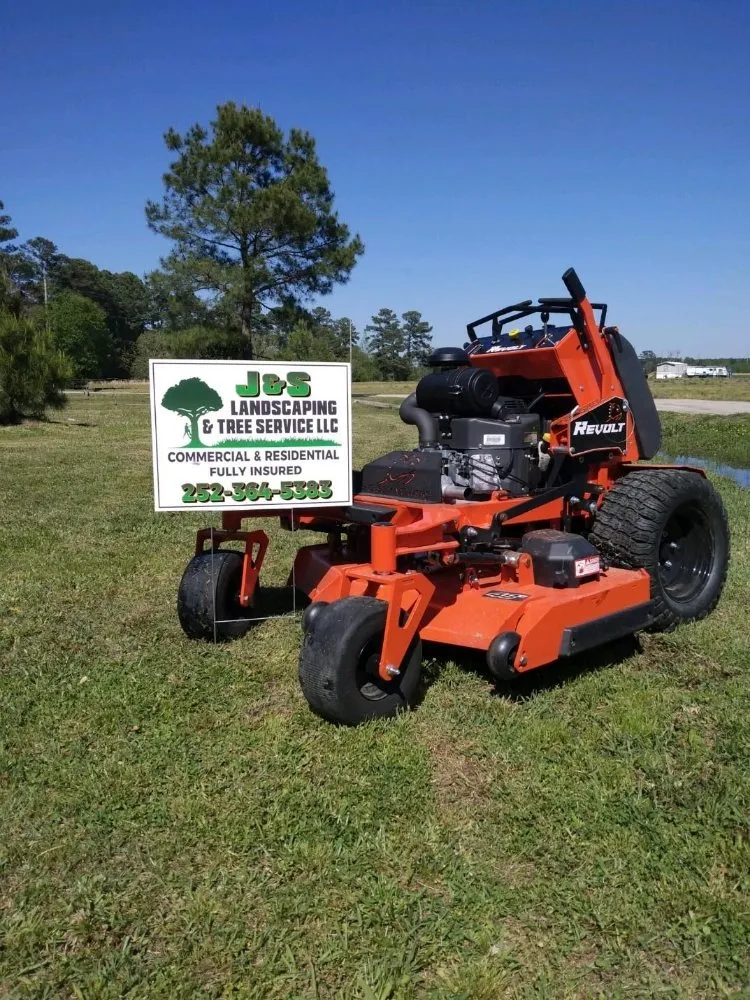 Local landscaping services for beautiful yards in Stokes, NC by J & S Landscaping and Tree Service