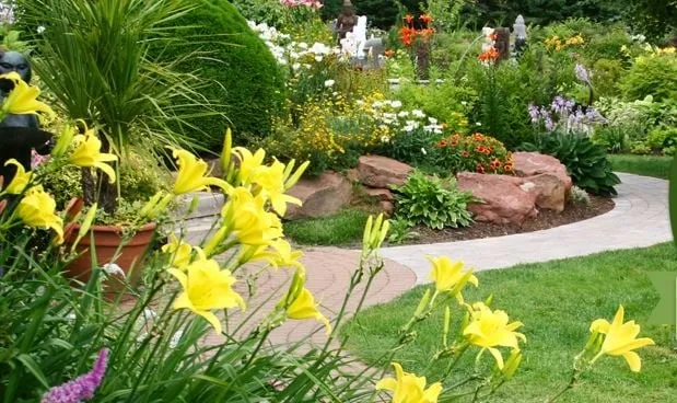 Custom outdoor landscaping in Montgomery, AL by J & S Professional Lawn Service