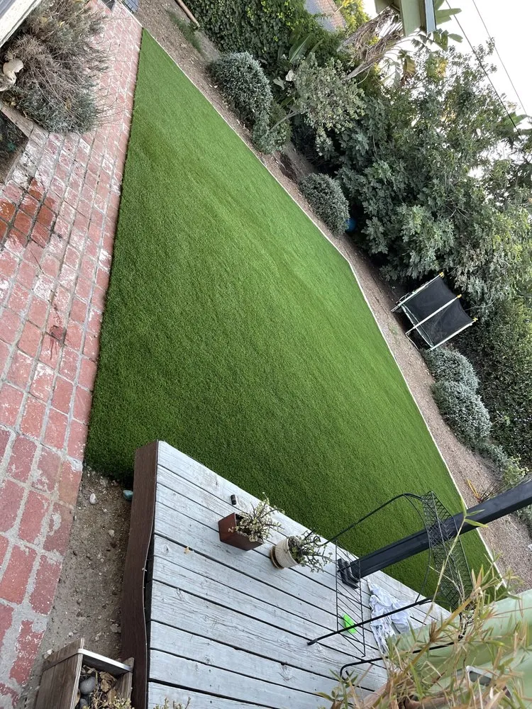 Custom yard maintenance for homes in Los Angeles, CA by J & Son Landscaping