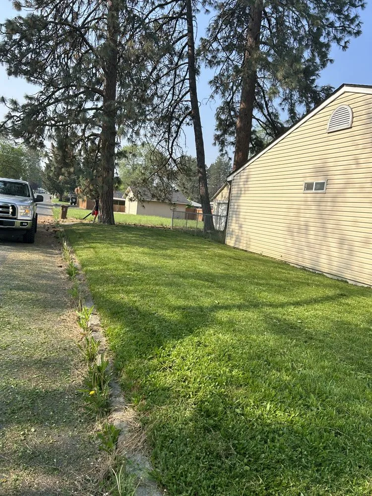 Professional garden landscaping for year-round maintenance in Spokane, WA by J & Sons Text to Mow