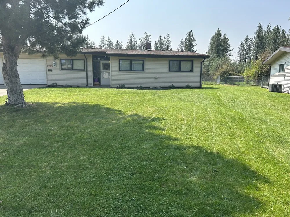 Professional garden landscaping in Spokane, WA by J & Sons Text to Mow