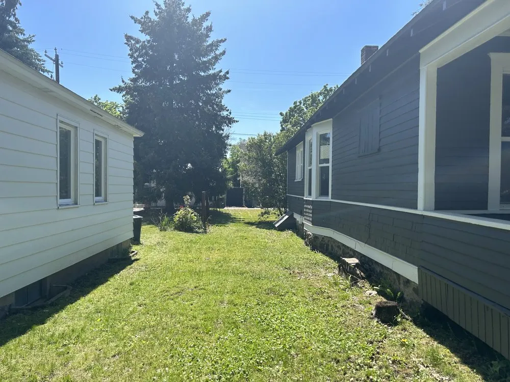 Affordable yard cleanup service near you in Spokane, WA by J & Sons Text to Mow