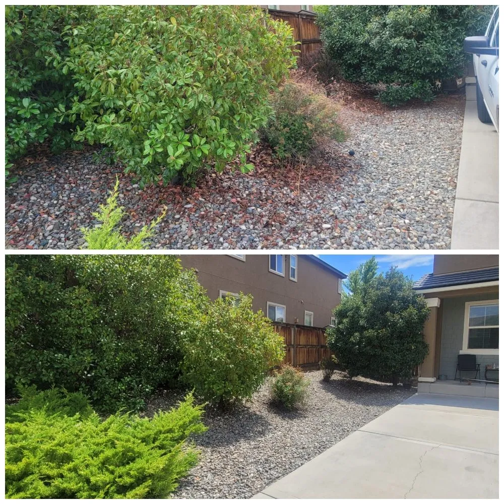 Custom landscape design for residential properties in Reno, NV by J & T Super Services