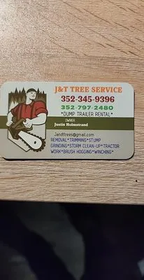 J & T Tree Service Logo