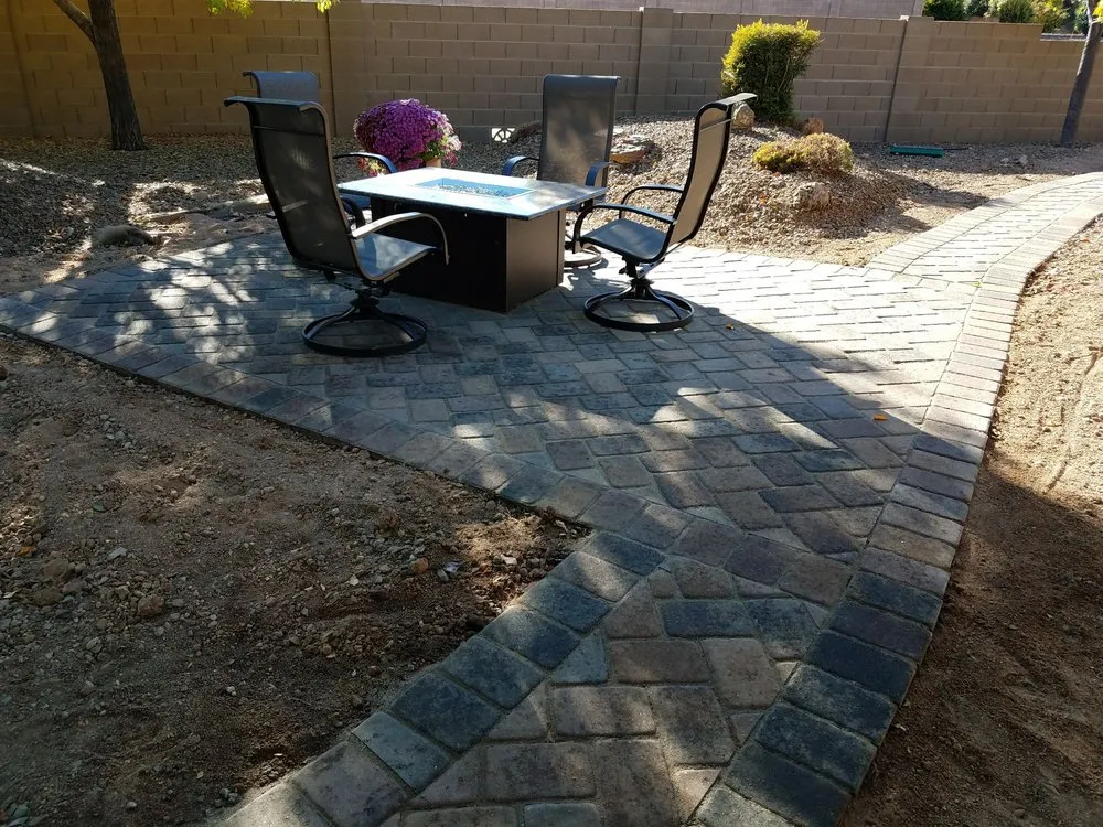 Custom garden landscaping for outdoor upgrades in Prescott Valley, AZ by J & Trae Landscaping
