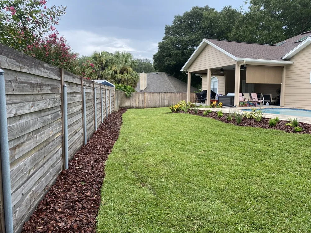 Trusted garden landscaping with custom design in High Springs, FL by J & T's Southern