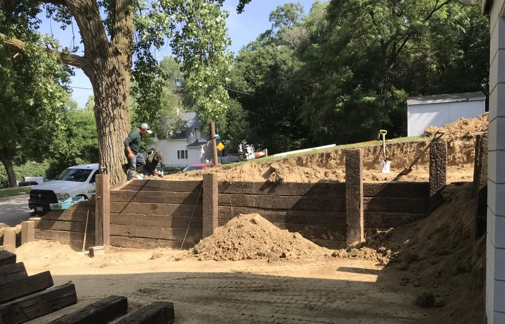 Affordable landscape design in Sioux City, IA by J & V Landscaping & Housekeeping