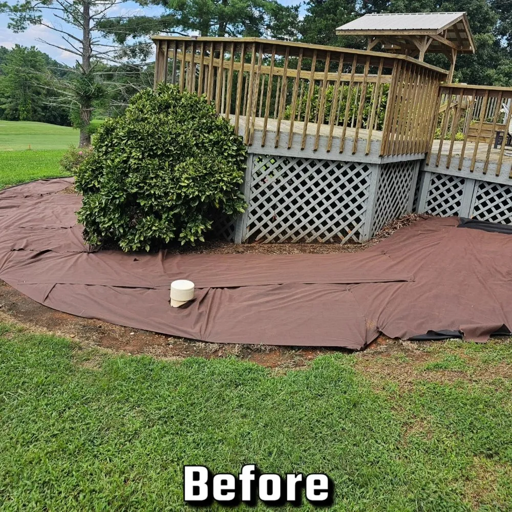 Reliable yard cleanup service for outdoor upgrades in Granite Falls, NC by J & W Lawn Care