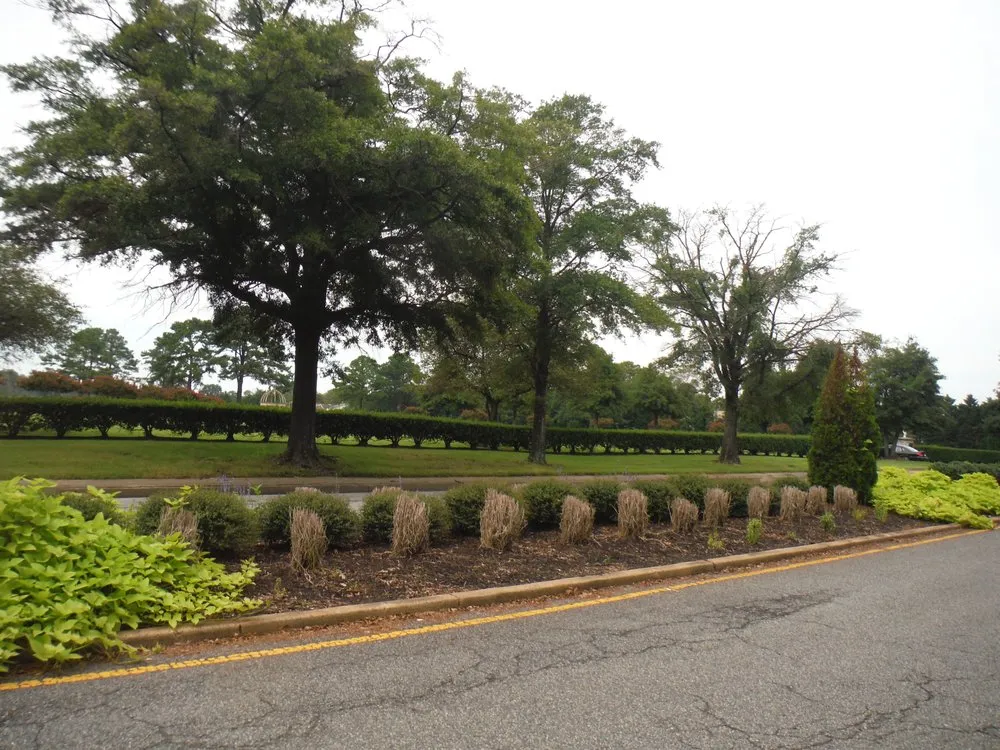 Custom landscape design in Chesapeake, VA by J & Z Land and Lawn