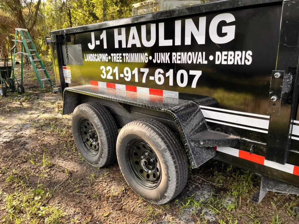 Affordable lawn mowing service for outdoor upgrades across Cocoa, FL - J-1 Hauling