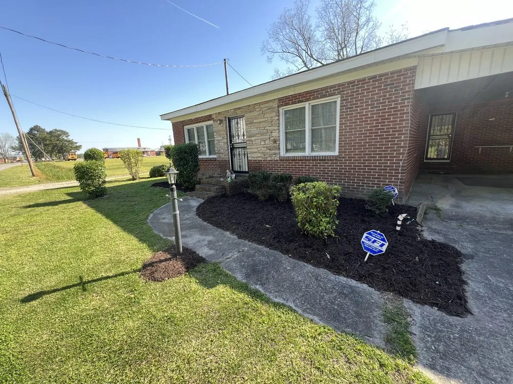Local landscape design in Hamilton, NC by J. A. Bryant’s Groundskeeping