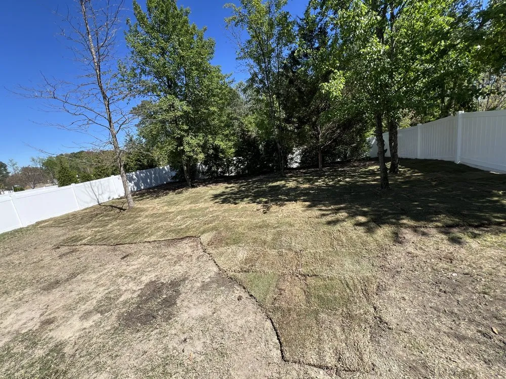 Affordable residential landscaping in Hamilton, NC by J. A. Bryant’s Groundskeeping